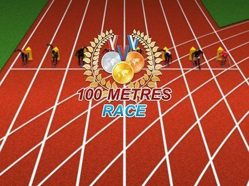 100 Meter Dash Runner