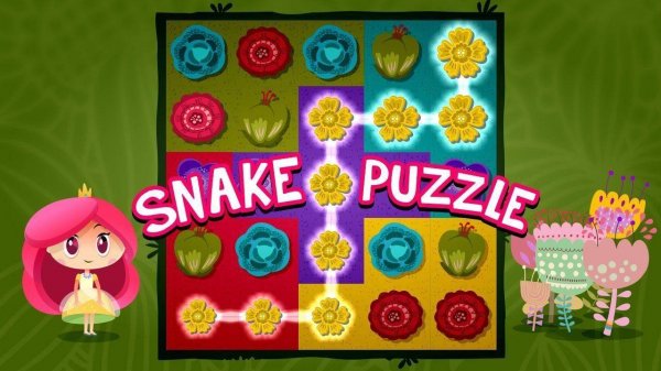 Blossom Tile Swap Puzzle