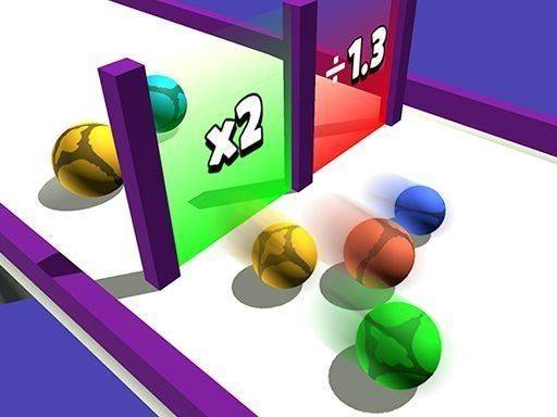 Sphere Swarm Sprint: Color Track Challenge