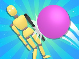 Playful Figure Tumble Action Game