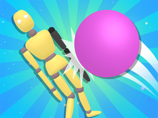 Playful Figure Tumble Action Game