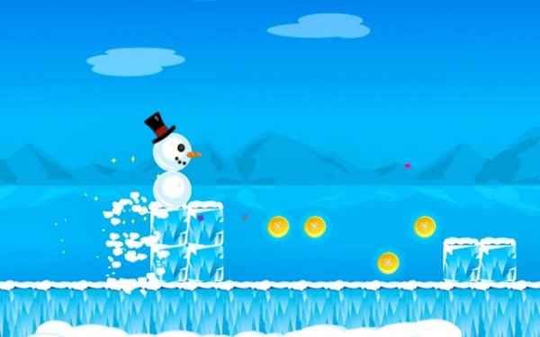 Winter Stack Builder: Snowball Arcade