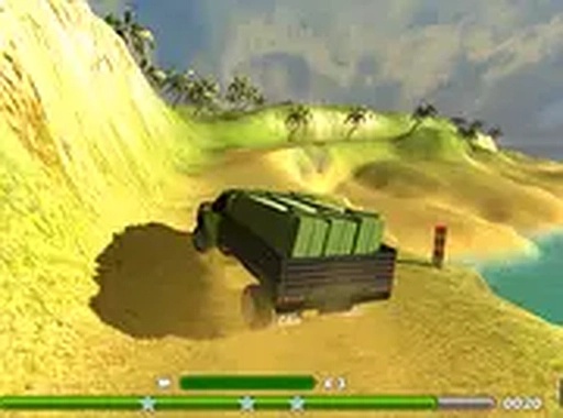 Tropical Delivery Driving Game Online