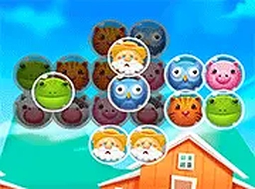 Animal Tiles Match Puzzle Game