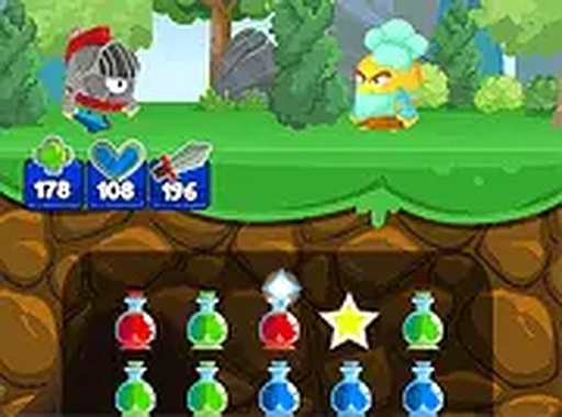 Knight of the Day: Match Potions Puzzle Game