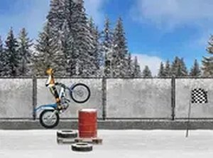 Trials Ice Ride Online Game