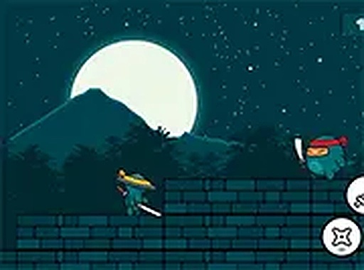 Night Ninja Action Platformer Game