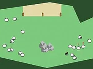 Collect the Sheep! Shepherd Dog Online Game