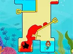 Princess Vs Shark Puzzle Game Online