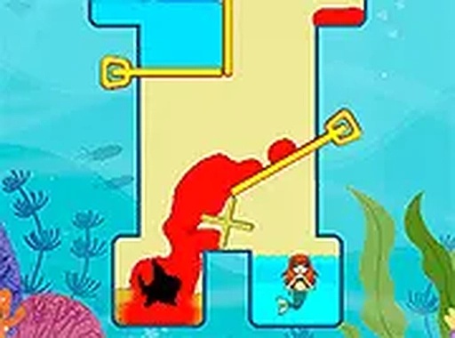 Princess Vs Shark Puzzle Game Online