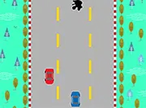 Roads With Cars Driving Game
