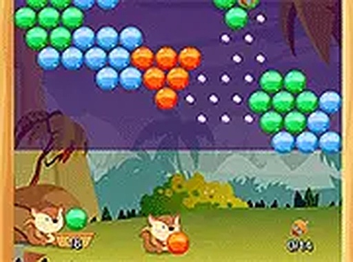 Squirrel Bubble Shooter Puzzle Game