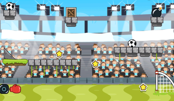 Gravity Soccer Puzzle Challenge