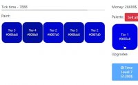 Hex Color Idle Game